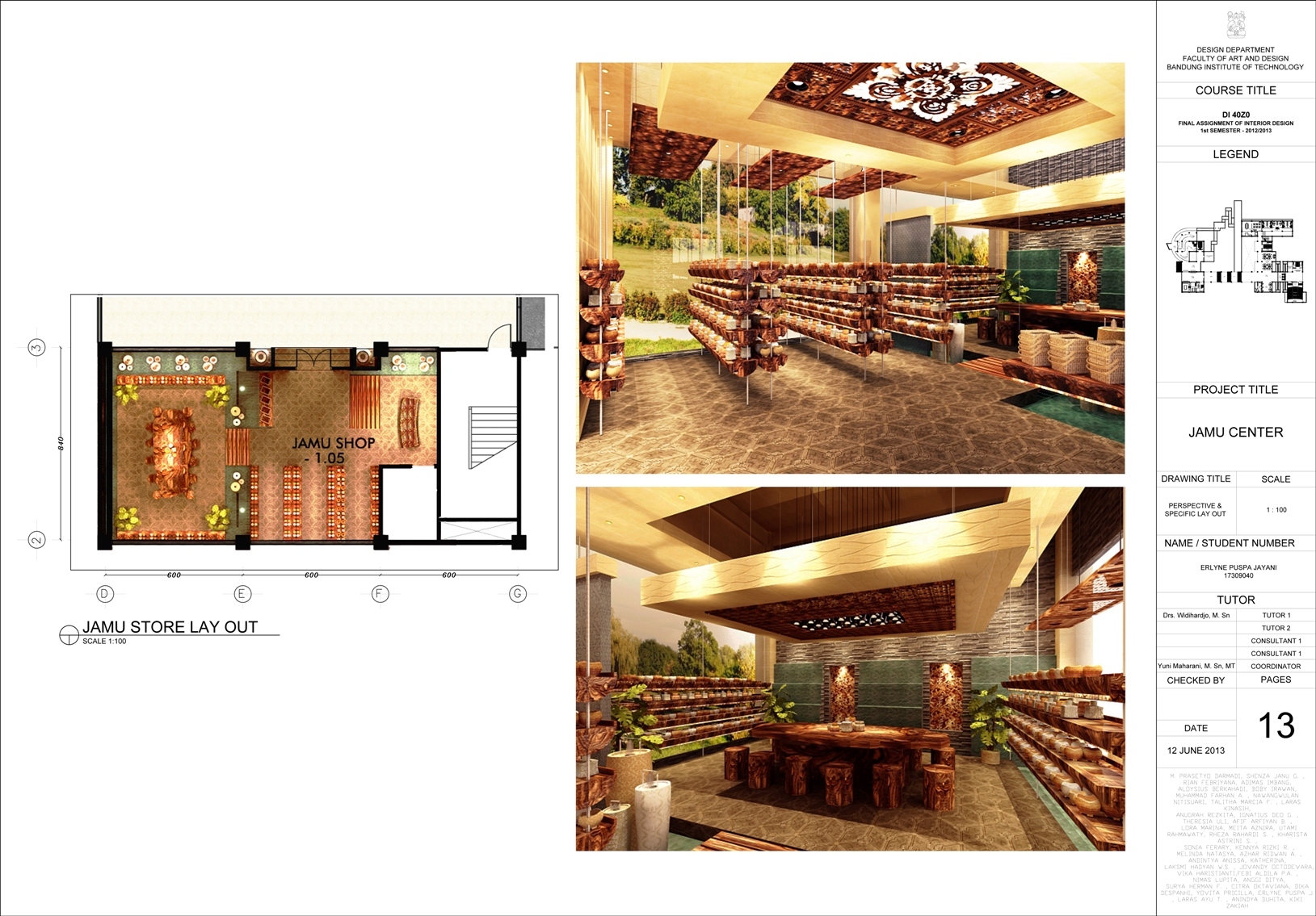 Jamu Center Retail Design