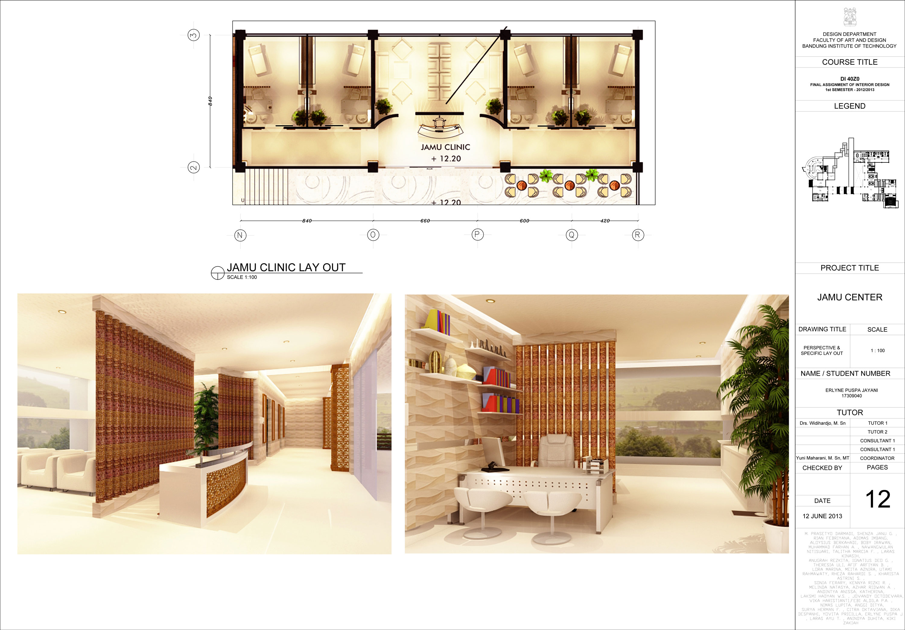 Jamu Clinic Design